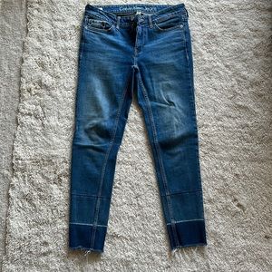 Calvin Klein Jeans Ankle Skinny Blue Denim Size 28